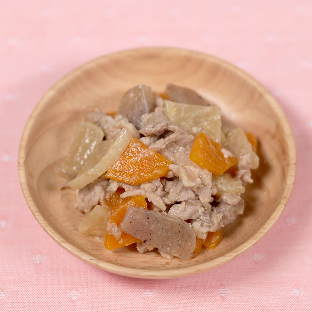 フライパンに重ねて５分！簡単ヘルシー大根と豚小間の重ね蒸し : ぱおの簡単おうちごはん Powered by ライブドアブログ