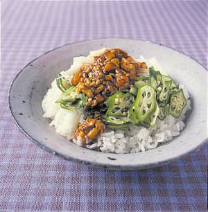 オクラ納豆&長芋のゆかり和え♡丼にも♡