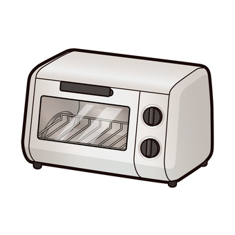 オーブントースターのイラスト無料のフリー素材 イラストエイト
