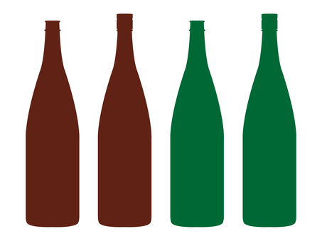 ワインとおつまみのシルエットイラストのイラスト素材70374613- PIXTA