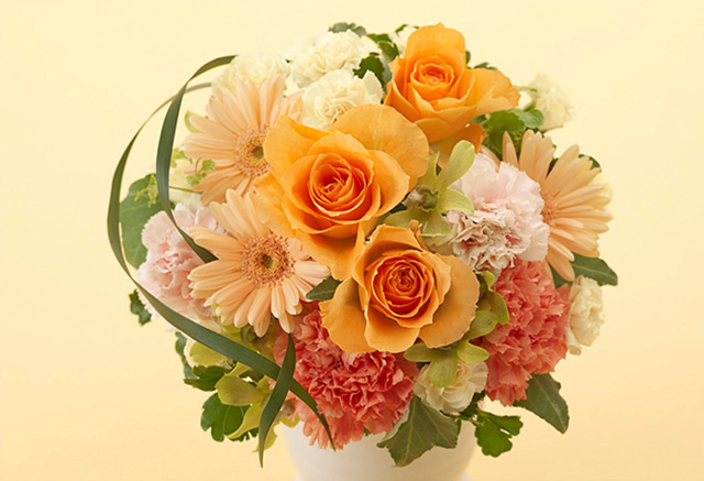 ガラスドームアレンジメント ３プリザーブドフラワー 水やり不要・お手入れ簡単・生花より長持ち 仏花アドミール オンラインショップ