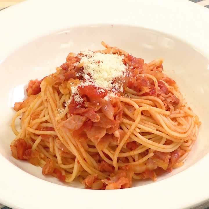 焼きそら豆のリングイネ ワインのおつまみパスタ