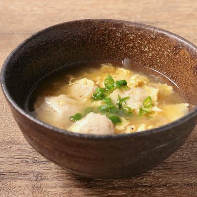 普通の肉団子スープ