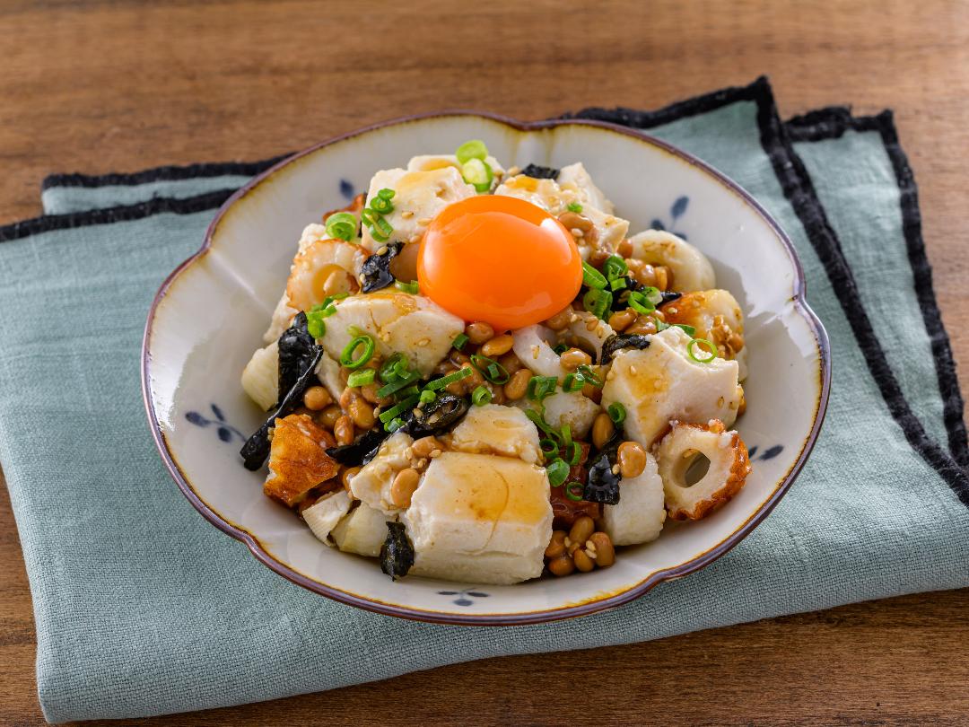 やみつきの納豆ご飯