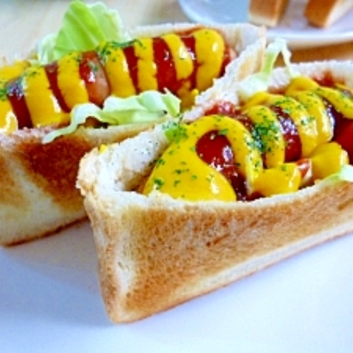 簡単 ワックスペーパーを使ったお弁当用サンドイッチの可愛い包み方