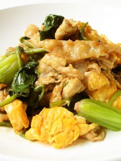 大根☆豚肉☆ほうれん草☆マヨポン炒め! レシピ・作り方 by ズボラ母ちゃん。 - 楽天レシピ