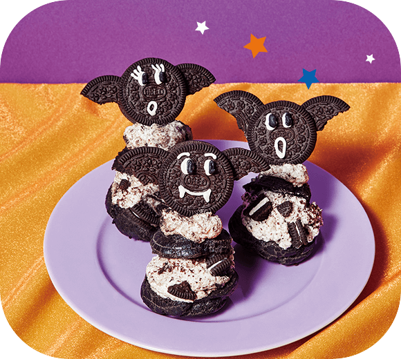 オレオで簡単！フクロウのハロウィーンケーキ : 窪田千紘フォトスタイリングWebマガジン「Klastyling」暮らす＋スタイリング
