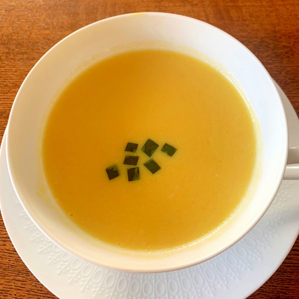 コンソメ不使用 かぼちゃのポタージュ by ☆ガンガン☆クックパッド簡単おいしいみんなのレシピが392万品