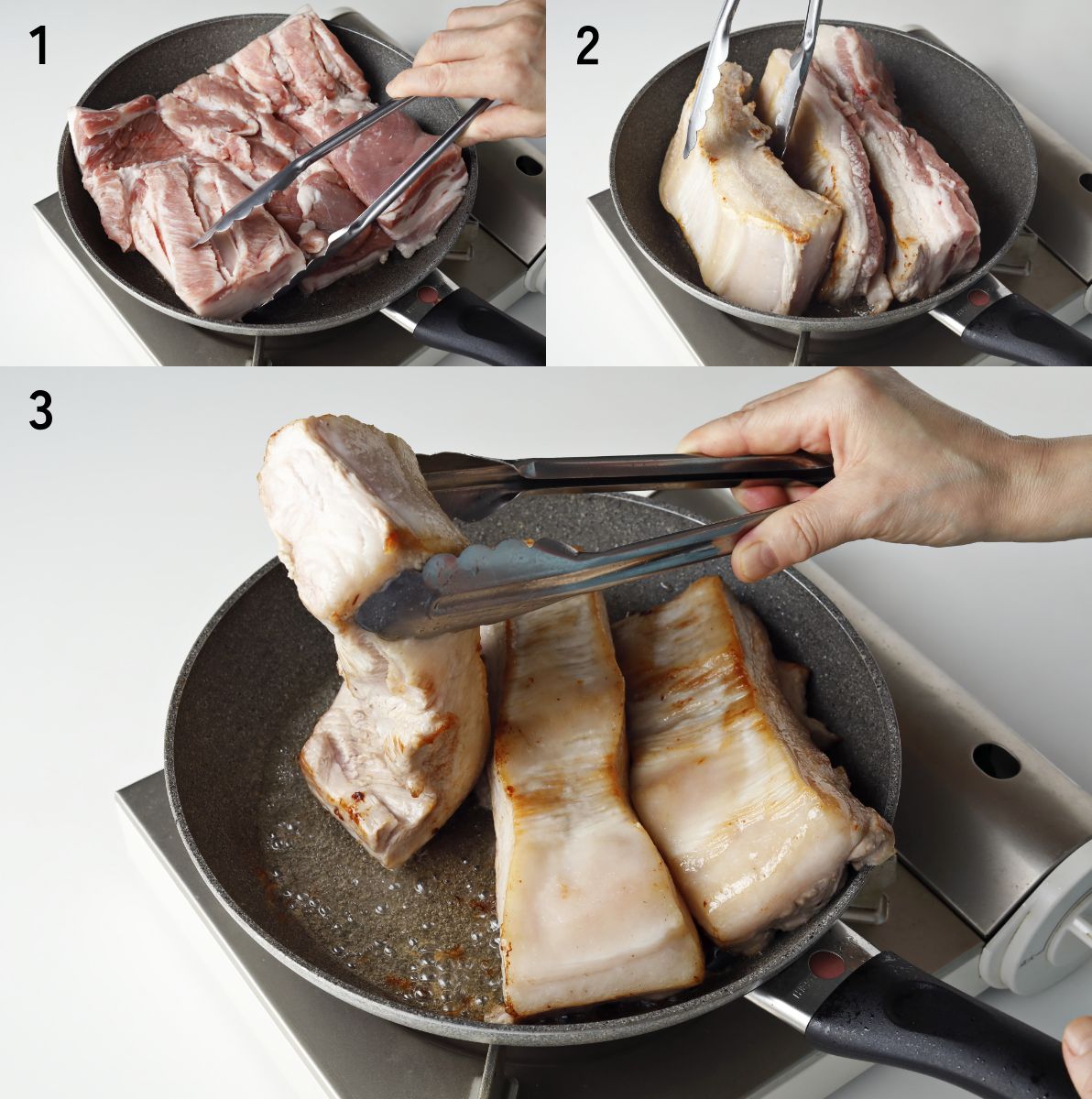 豚バラ肉なのにさっぱり「茹で豚と新玉葱のバルサミコソース」のレシピ