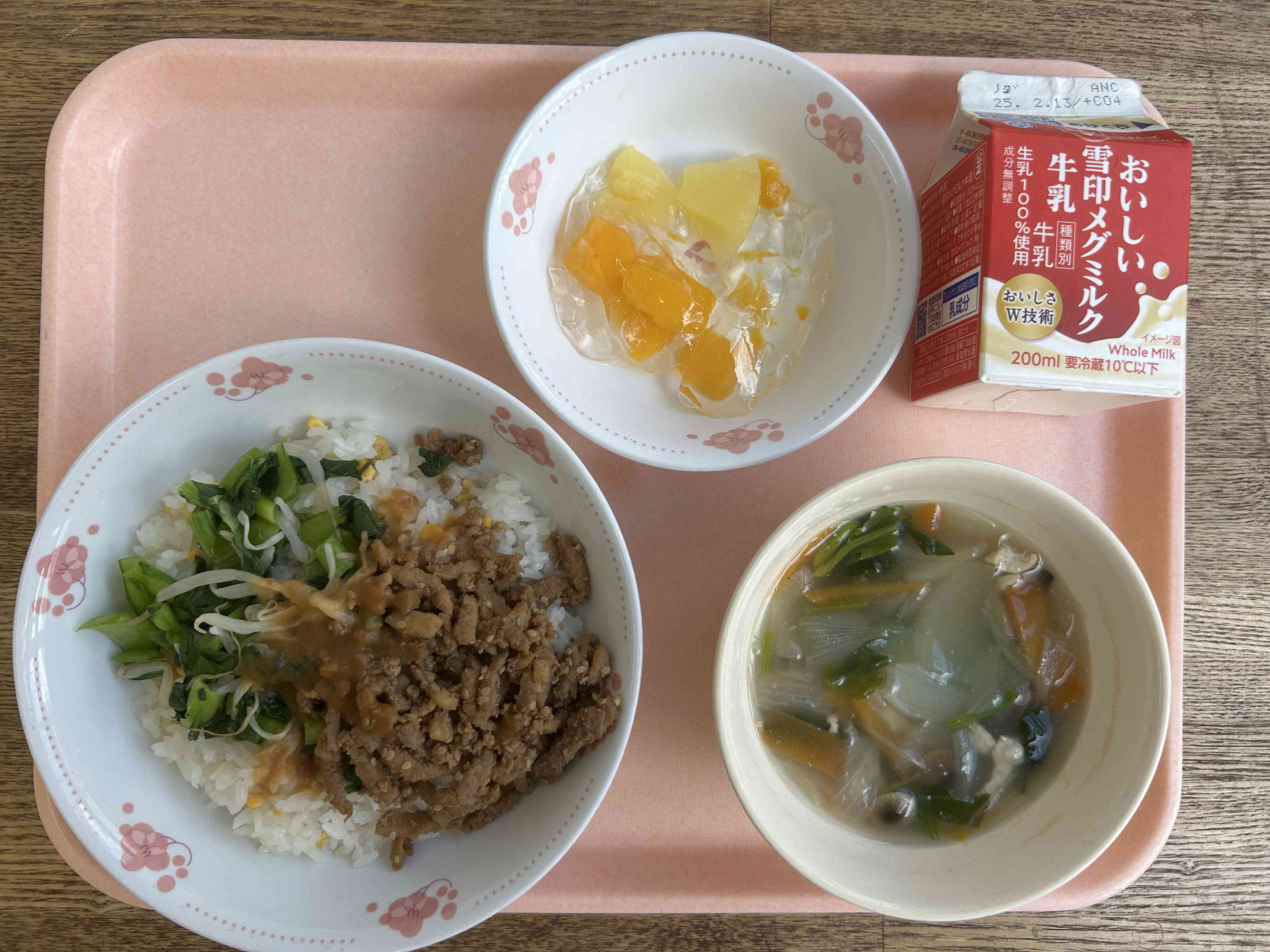 本日の給食 - 宇都宮市立簗瀬小学校