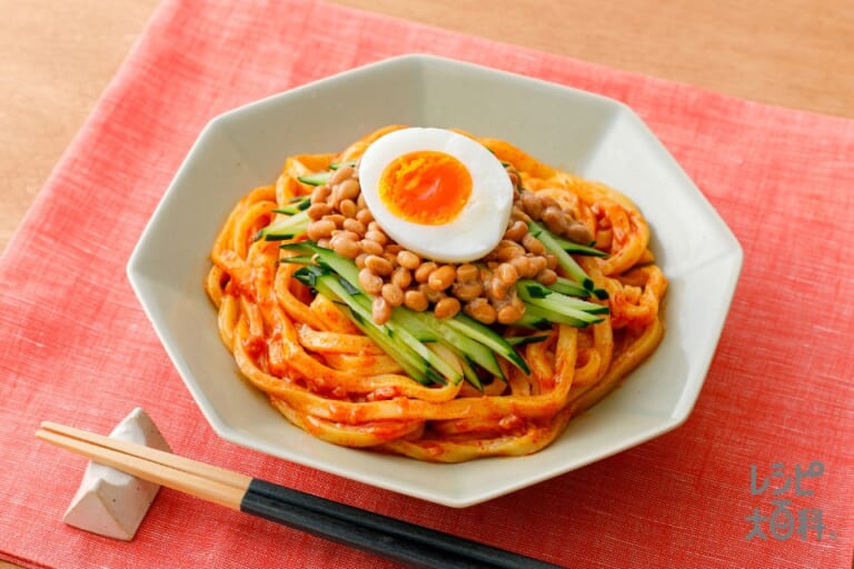 キムチと納豆の簡単卵かけご飯レシピ