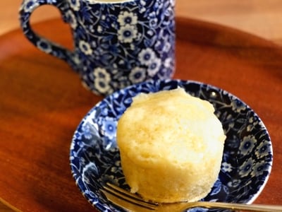 材料3つ レンジで4分！ヨーグルト蒸しパン作り方！syun cooking