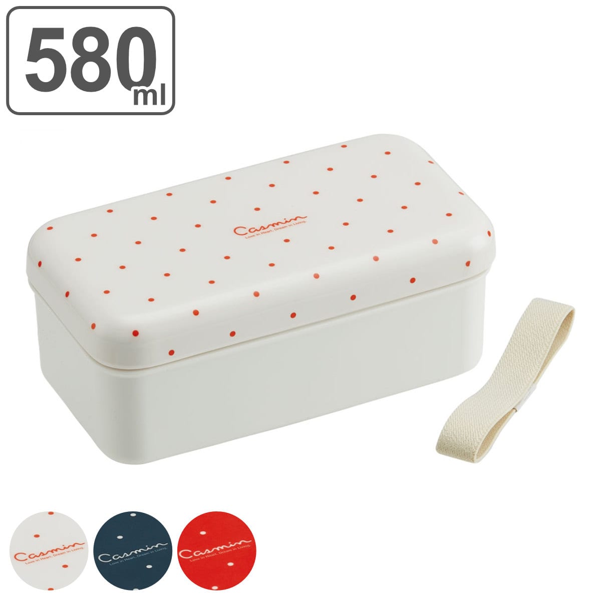 弁当箱 580ml レディース おかずのっけ弁当箱 電子レンジ対応 食洗機対応 スリムタイプ 1段 シンプル おしゃれ ブラウン SLLB6M日用品雑貨・文房具・手芸S-mart PLUS オンラインストア