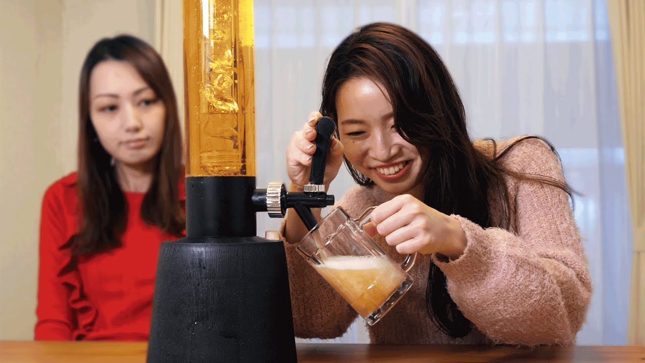 超ビッグサイズの『ビールタワーサーバー』でパーティーを盛り上げろ