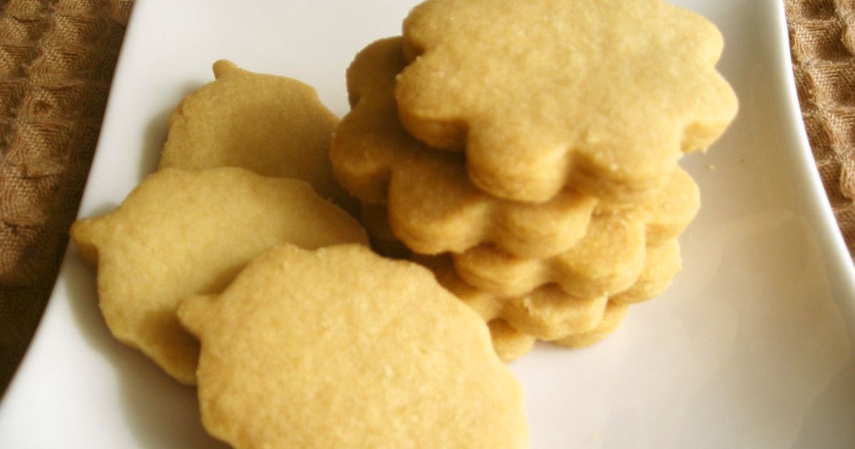 マヨネーズと米粉でサクサククッキ