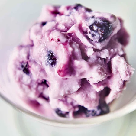 冷凍フルーツで簡単！ブルーベリーアイス