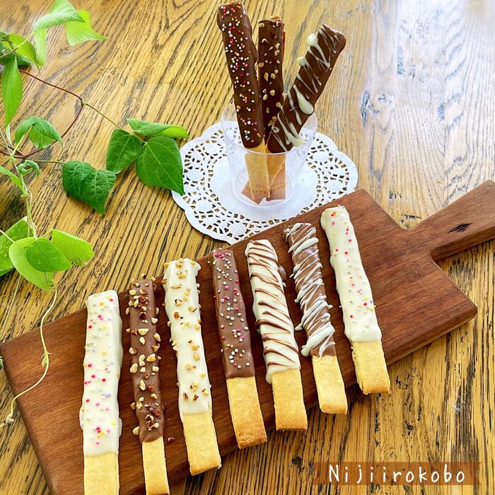 バレンタインにぴったり 基本のココアクッキ