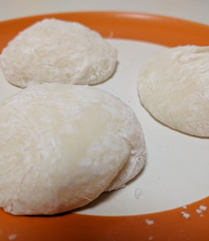 黒豆とクリームチーズのきなこ餅