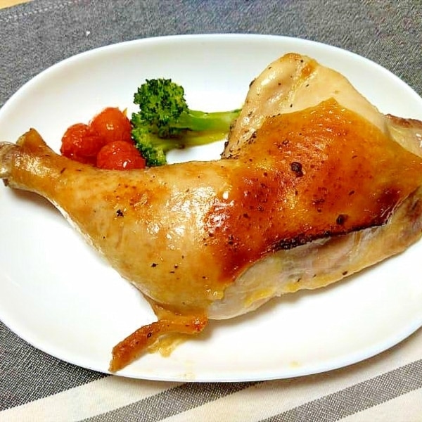 ローストチキン オーブン調理無農薬・有機野菜・無添加食材レシピ