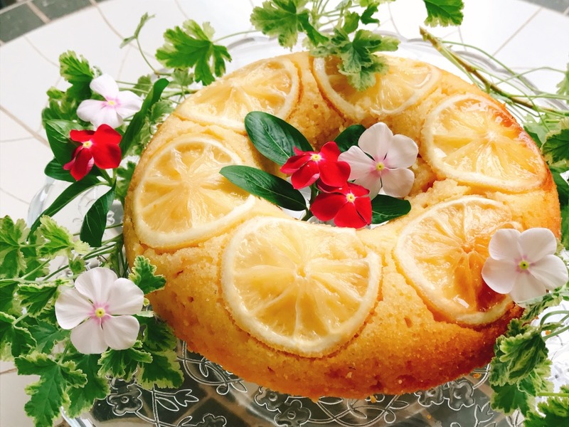 LEEレシピホットケーキミックスで作る簡単 レモンケーキ をおやつにLEE