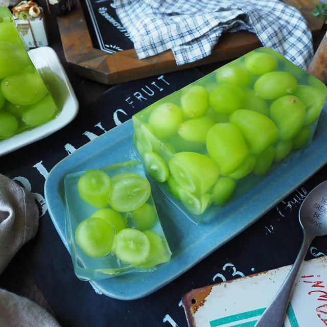 ぶどうのシャルロットケーキ グルテンフリー