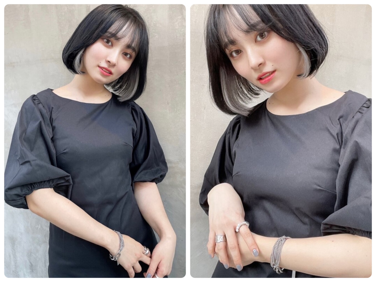 日本人に似合う韓国ボブはぜひお任せください❣️ 中顔面短縮 小顔効果抜群の タンバルモリボブ🇰🇷 他のタッセルボブ くびれボブもぜひお任せください❣️ . bang cut ¥2100 顔まわりcut ¥2600 cut ¥6900 care color ¥11900〜ブリーチなしのw carecolor ¥21000 care