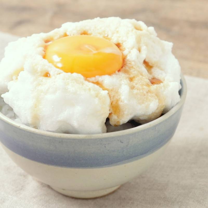 ふわふわ卵かけご飯