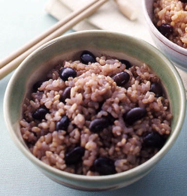 圧力鍋でもっちもち❤黒豆ご飯