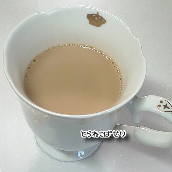 イラスト解説 濃いカフェオレの作り方。ハンドドリップで淹れよう！本格焙煎コーヒー専門店 カフェ・ド・シェフ