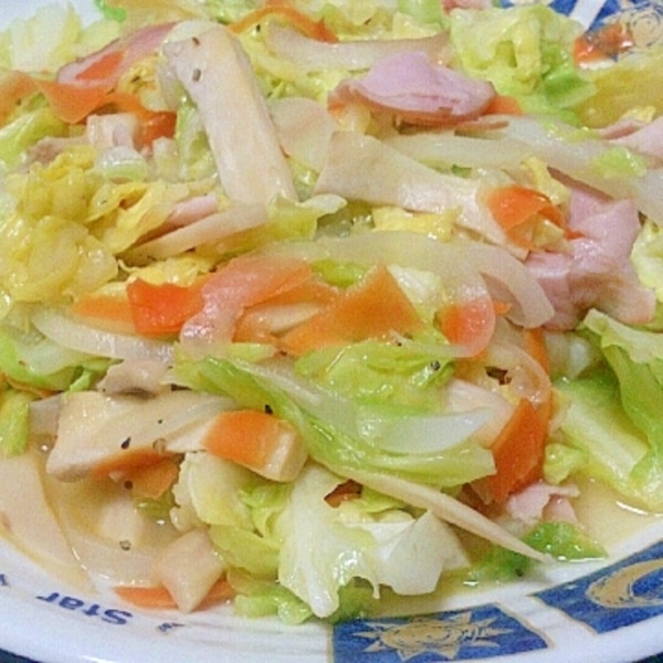 野菜炒めの味付けバリエーション!家庭調味料で簡単!ほほえみごはん-冷凍で食を豊かに-ニチレイフーズ