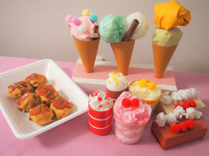 ♪たのしいようちえん♪お店屋さんごっこ おまつりやさん 年中