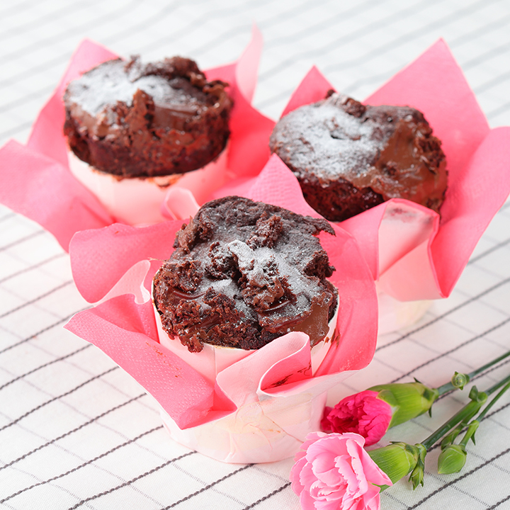 時短レシピ☆電子レンジでチョコケーキ