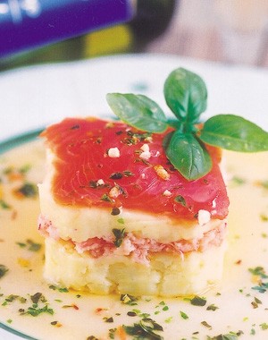 サーモンアボカドのタルティーヌ