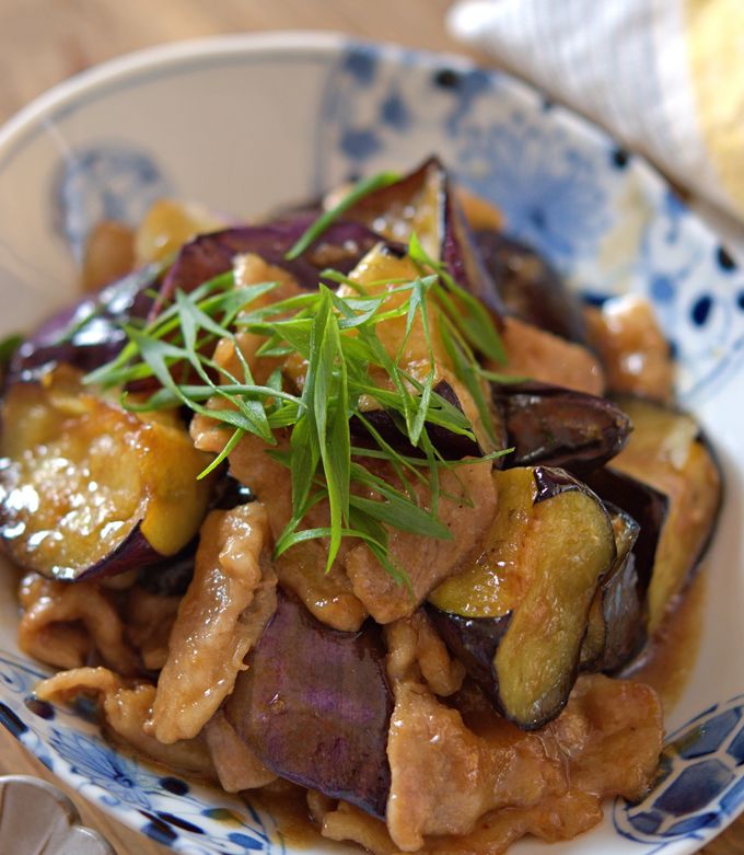豚バラとナスの簡単レシピ時短料理