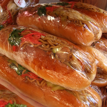 ボリューム焼そばサンド