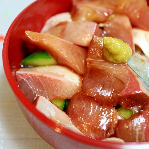 はまち、イナダの美味しい山かけ漬け丼！ by にゃんとデリシャスクックパッド簡単おいしいみんなのレシピが392万品