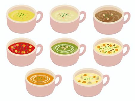 コーンスープのイラスト無料のフリー素材 イラストエイト