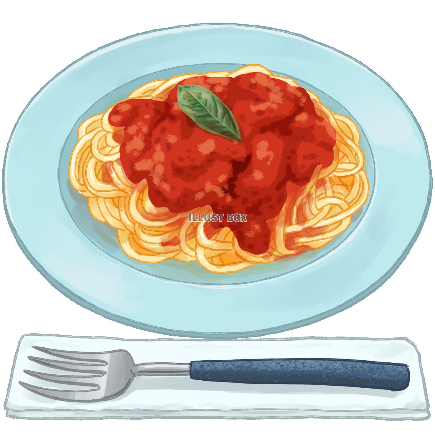 たらこパスタの無料イラストフリーイラスト素材集 ジャパクリップ