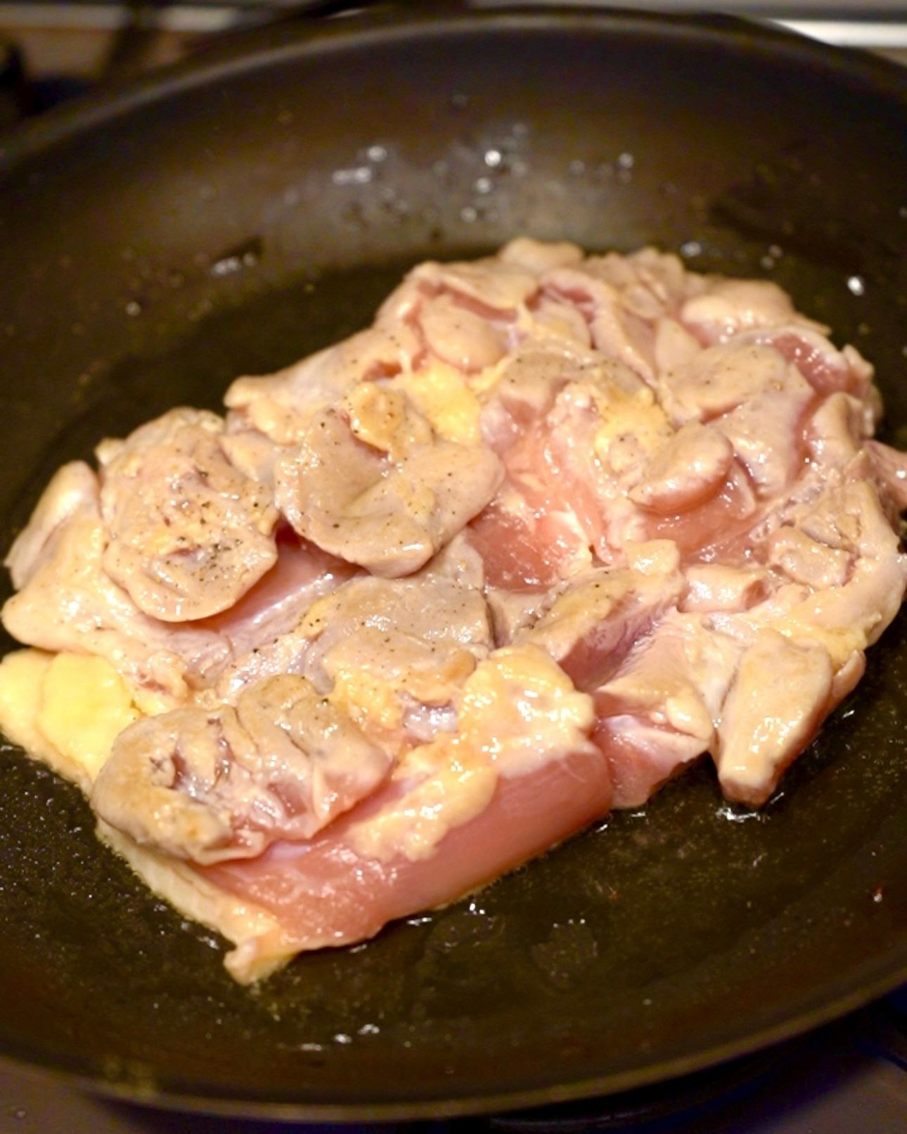 休日の簡単ガーリックチキンライスレシピ