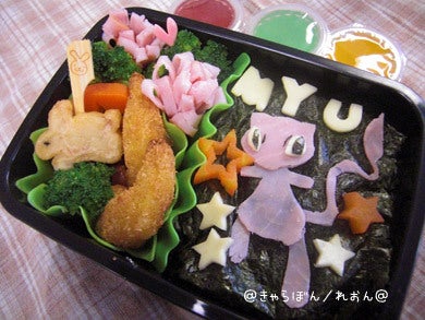 キャラ弁ポケモンミュウ