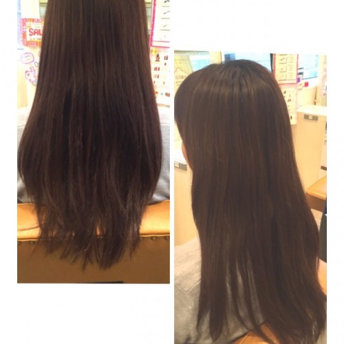 イルミナカラー 艶髪 チョコレートブラウン♪新宿の美容室・美容院 - shirof shinjuku