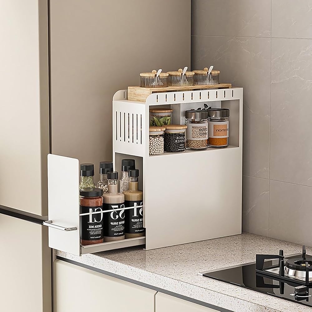 調味料ラック 幅65.5cm キッチンラック ディスプレイラック nj-0228-0229 商品番号：15-nj-0228-0229 の通販オフィス家具通販サイトのLOOKIT ルキット