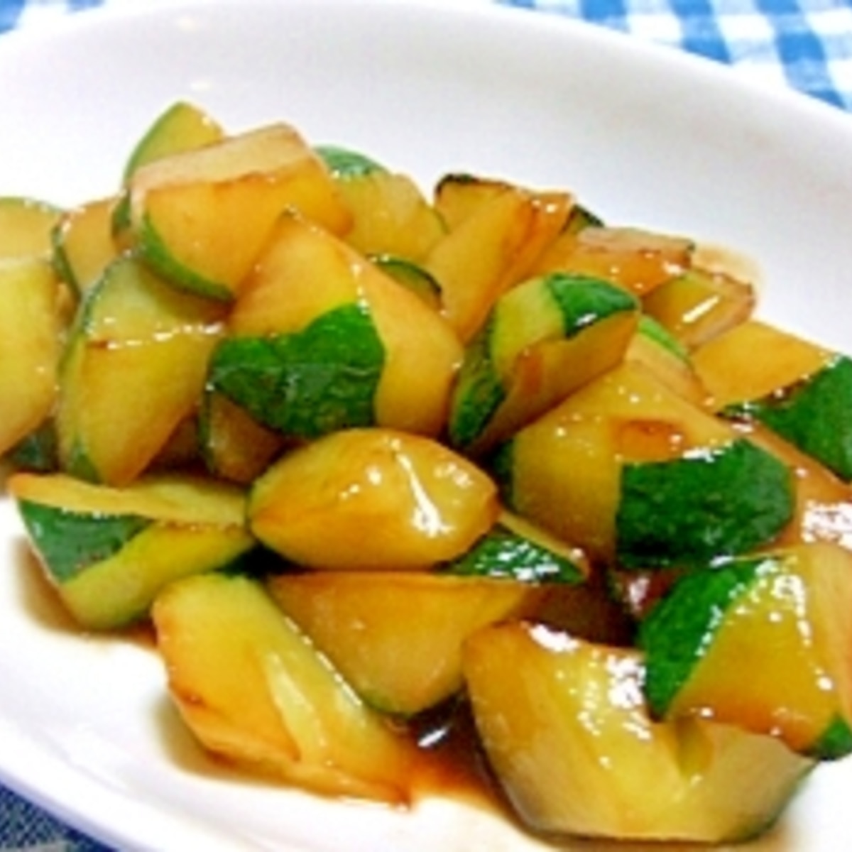 きゅうりのピリ辛炒め