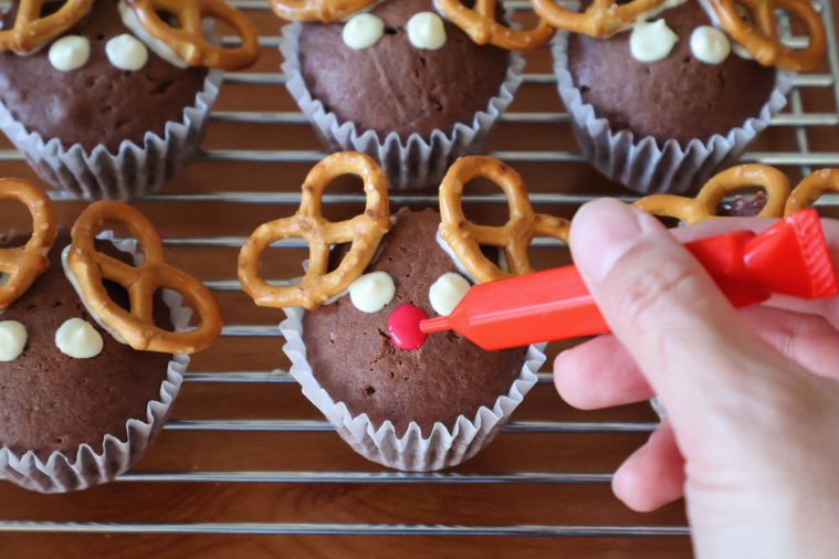 プチアソートでデコレーション楽々！アニマルチョコマフィンの作り方手作りチョコレシピ株式会社 明治