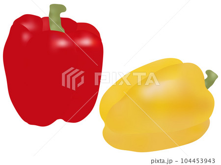 赤と黄色のパプリカ 写真素材2174310- フォトライブラリ