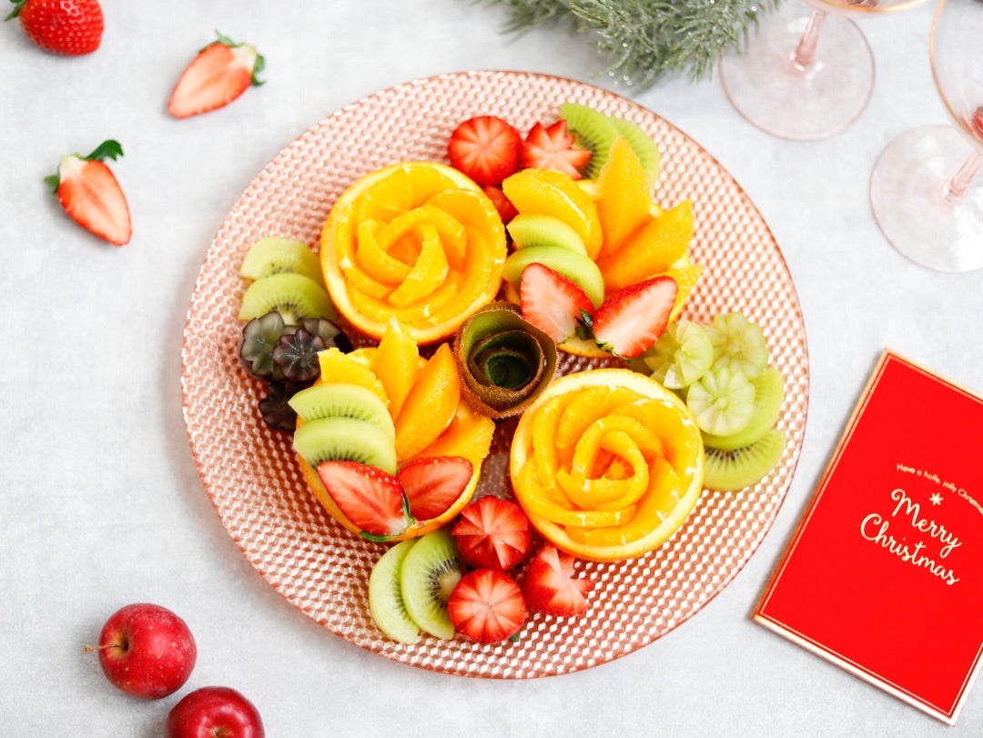 フルーツスタイリング 素敵なフルーツの盛り付け方！フルーツカッティング教室＆フルーツスタイリング教室 『フルーツ香る暮らしを楽しむ』カラフル フルーツのブログ～