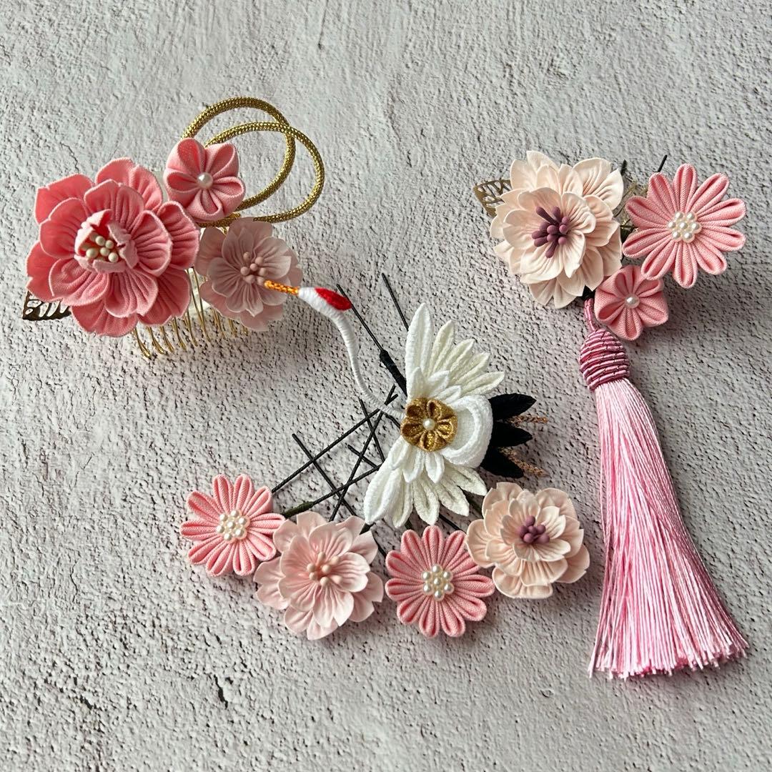 つまみ細工キット 紫陽花のコサージュnijiiroya