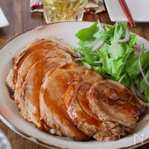 簡単&スピーディー!圧力鍋でトロトロで美味しい焼豚を作ろう!食・料理オリーブオイルをひとまわし