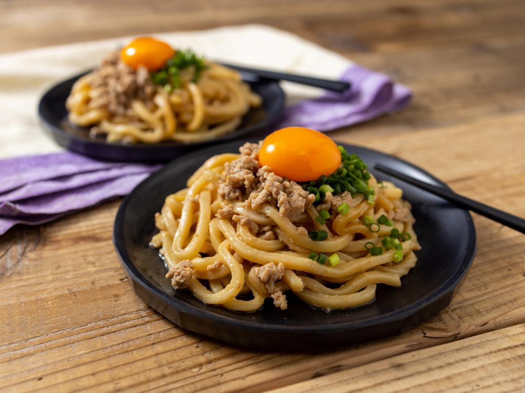 台湾まぜそば風しょうゆ焼うどん味のふれあい 菊水～めんコミュニケーション・北の麺自慢！～