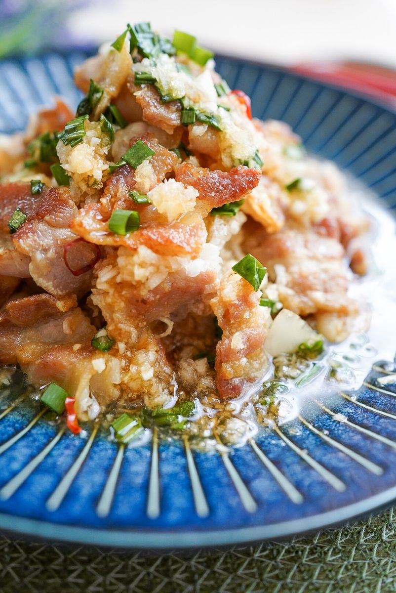 豚バラ大根のポン酢炒め南アルプス Farm＆Labo